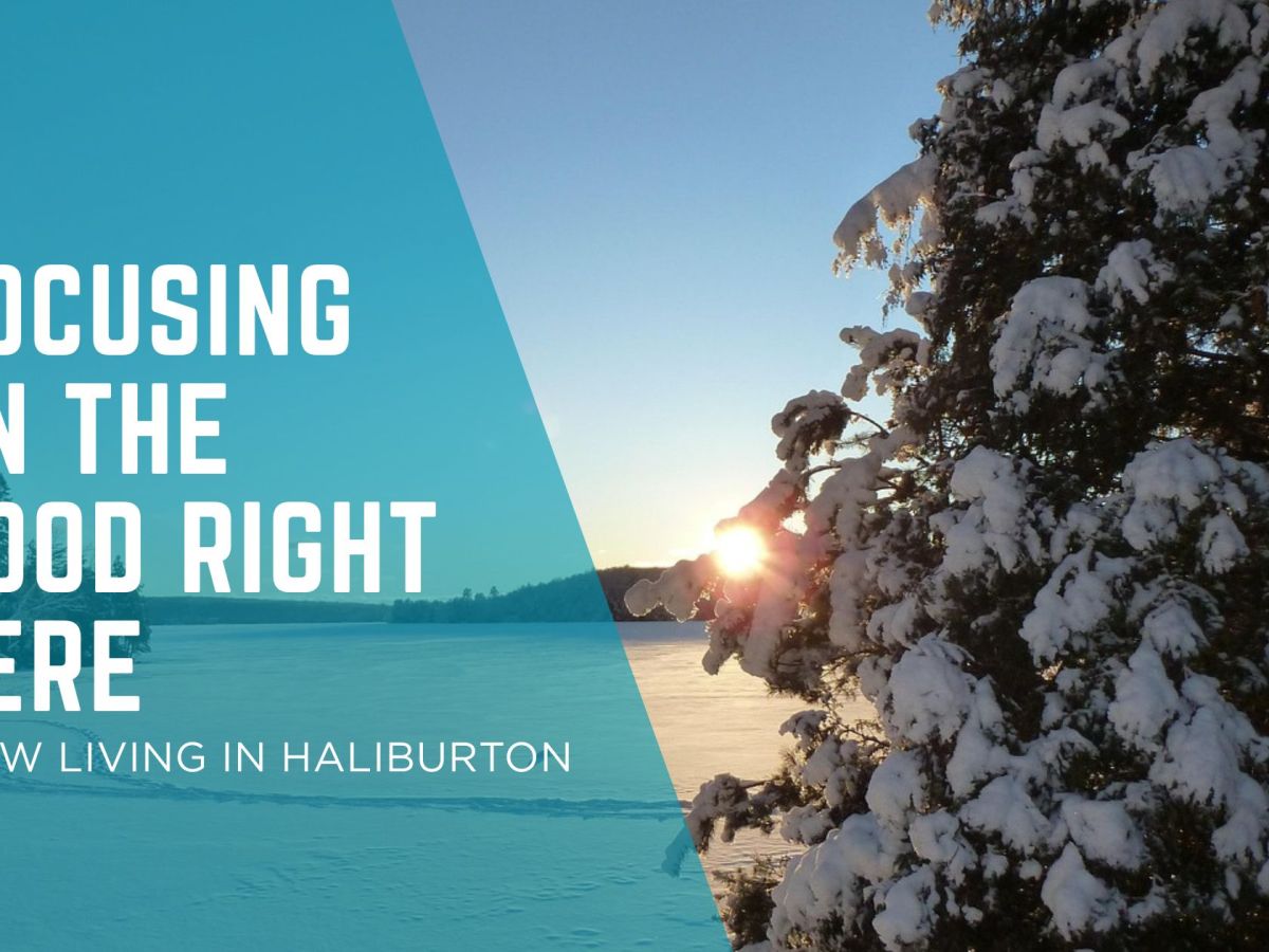 Slow Living in Haliburton: Focusing on the Good Right&nbsp;Here.